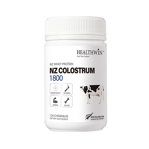 헬스윈 초유 단백질 1800mg 120정 1개 뉴질랜드 자연방목