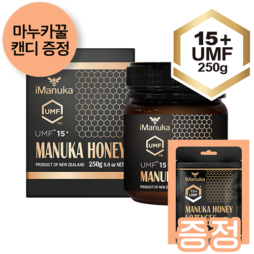 [사탕증정] 아이마누카 마누카꿀 UMF15+ 250g 1개