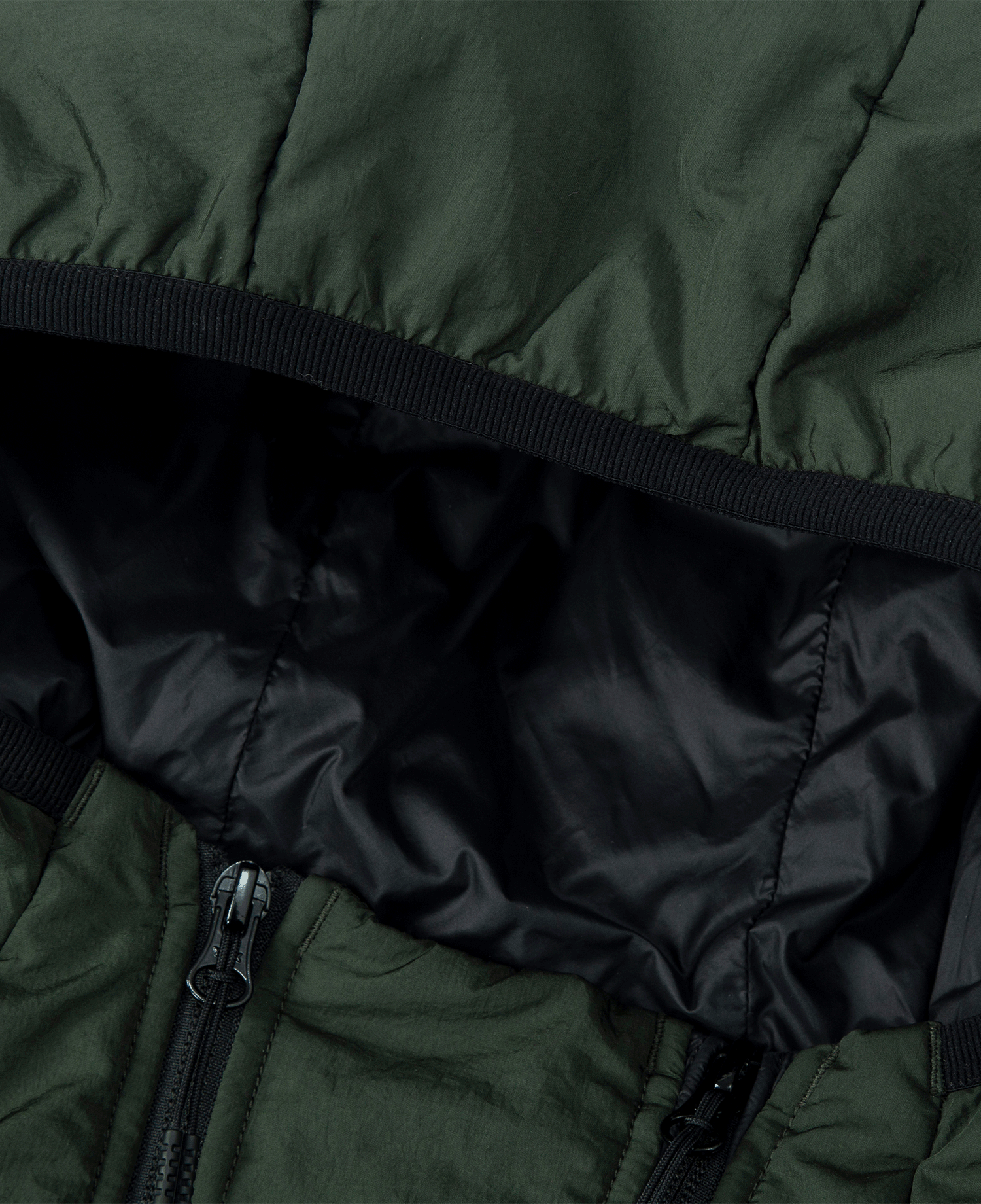 DOUBLE-ZIP INSULATED PARKA_SEAWEED GREEN